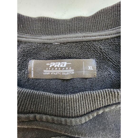 San Antonio Spurs Sweatshirt Womens XL Black NBA Basketball Cropped Crewneck - Picture 8 of 16